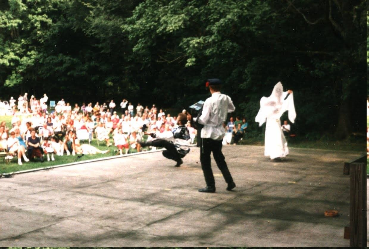 1993, Russian folk music and dance trio Barynya: Natalia Demidova, Alexandre Anchutin, Mikhail Smirnov, ���� ������ ���-����, ������ ��������, ���� ������� � ���� �������